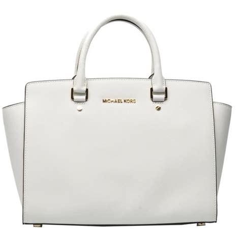 sac a main michael kors blanc|Michael Kors.